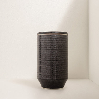 Solstice X Culp Pottery | Raya Black Adult Urn