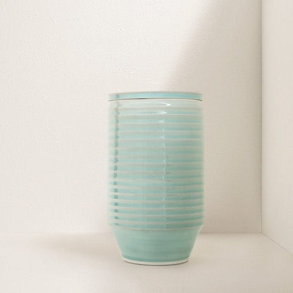 Solstice X Culp Pottery | Raya Celadon Adult Urn