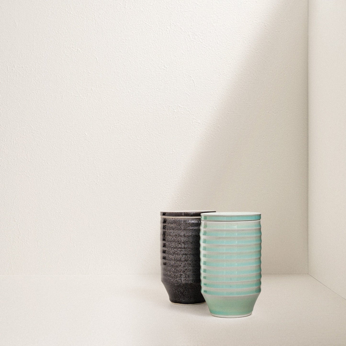 Solstice X Culp Pottery | Raya Black Keepsake Urn