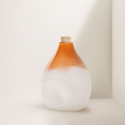 Solstice X Esque Studio |  Billow Red-Orange Adult Urn