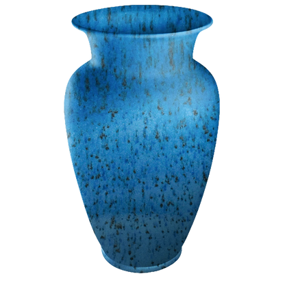 Gloria Vase (Agate Blue) – Made with Solidified Cremains