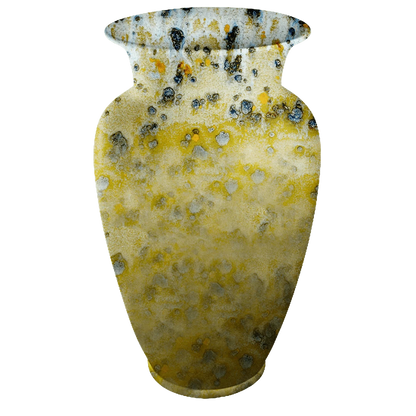 Gloria Vase (Jasper Gold) – Made with Solidified Cremains