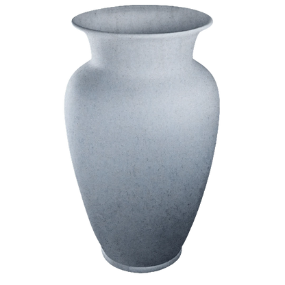 Gloria Vase (Ice) – Made with Solidified Cremains