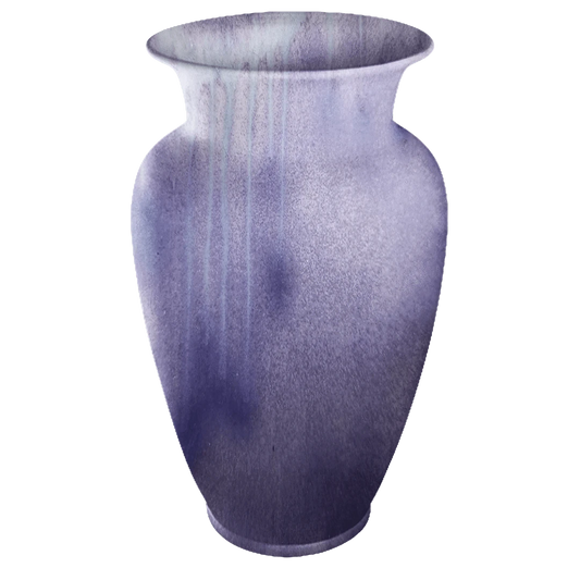 Gloria Vase (Lavender) – Made with Solidified Cremains