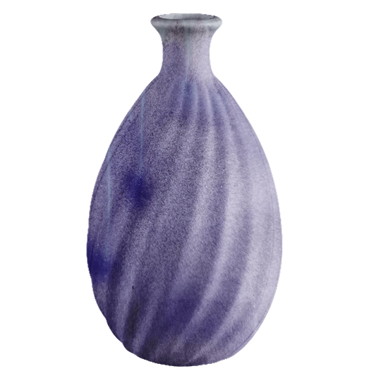 Twist Vase (Lavender) – Made with Solidified Cremains