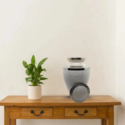 Cremation Urn - White
