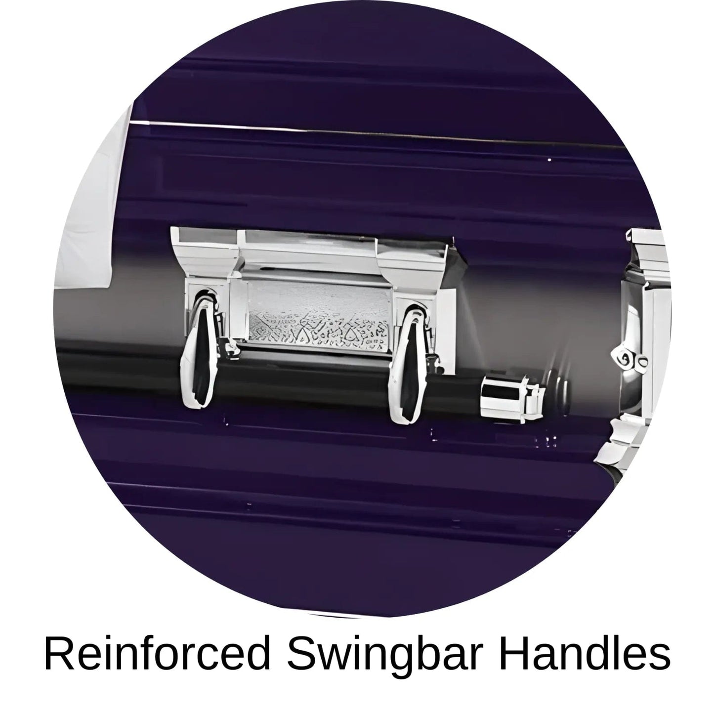 Reinforced Swingbar handles of Titan Casket Era Series Casket