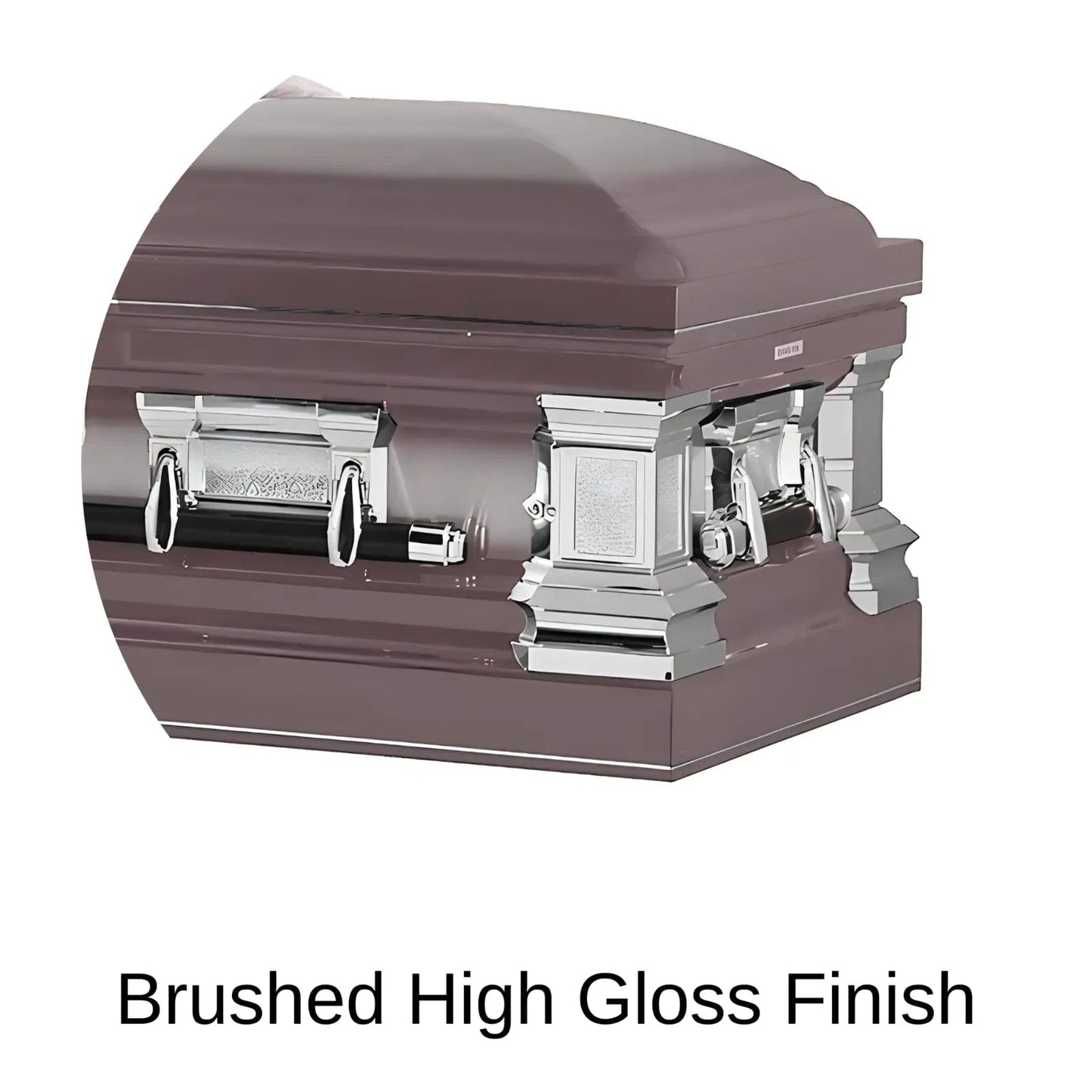 Era Stainless Series | Orchid Stainless Steel Casket with Pink Interior