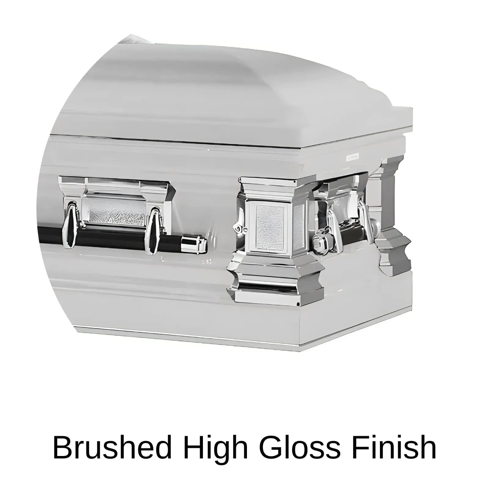 Load image into Gallery viewer, Brushed High Gloss Finish Of Titan Era Series Casket 
