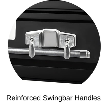 Reinforced Swingbar handles of Titan Casket Satin Series Casket