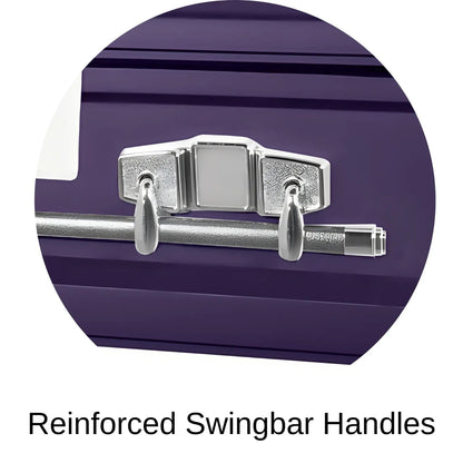 Reinforced Swingbar handles of Titan Casket Satin Series Casket