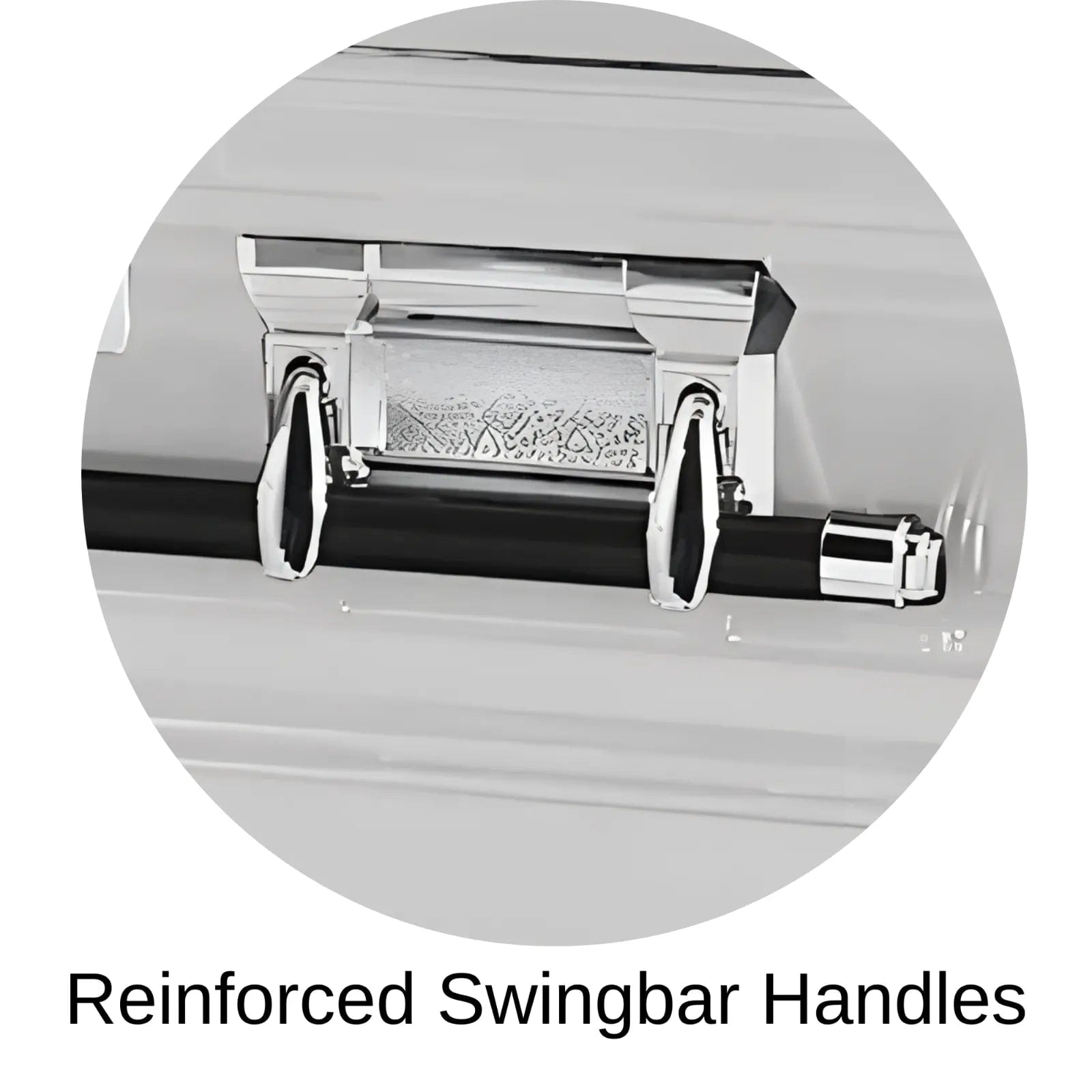 Reinforced Swingbar Handles Of Titan Era Series Casket 