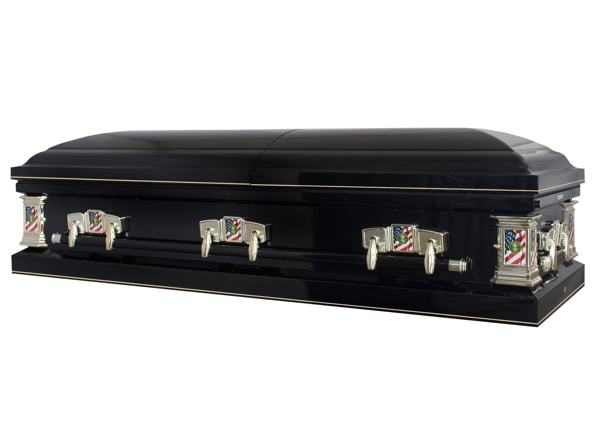soldiers coffin top view