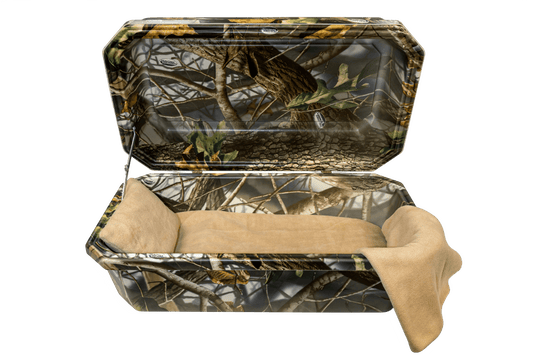 Camouflage Pet Casket | Camouflage With Cream