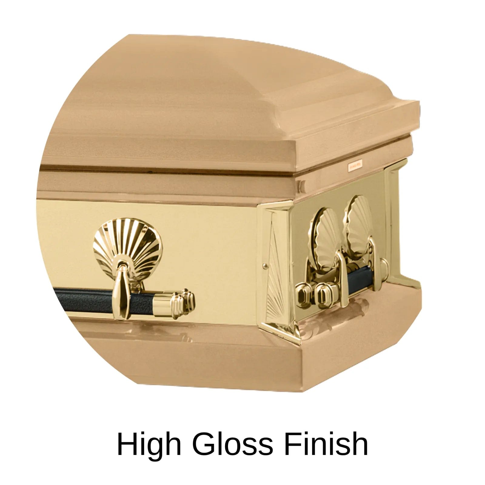 Load image into Gallery viewer, High Gloss Finish Of Titan Reflection Series Casket 
