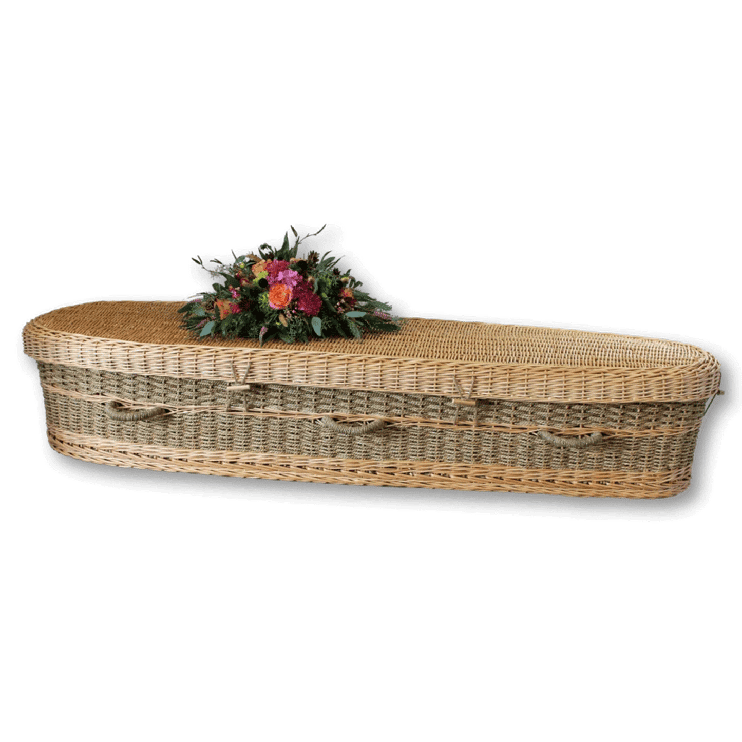 Titan Seagrass | Wicker Casket made from Willow with Seagrass - Titan Casket