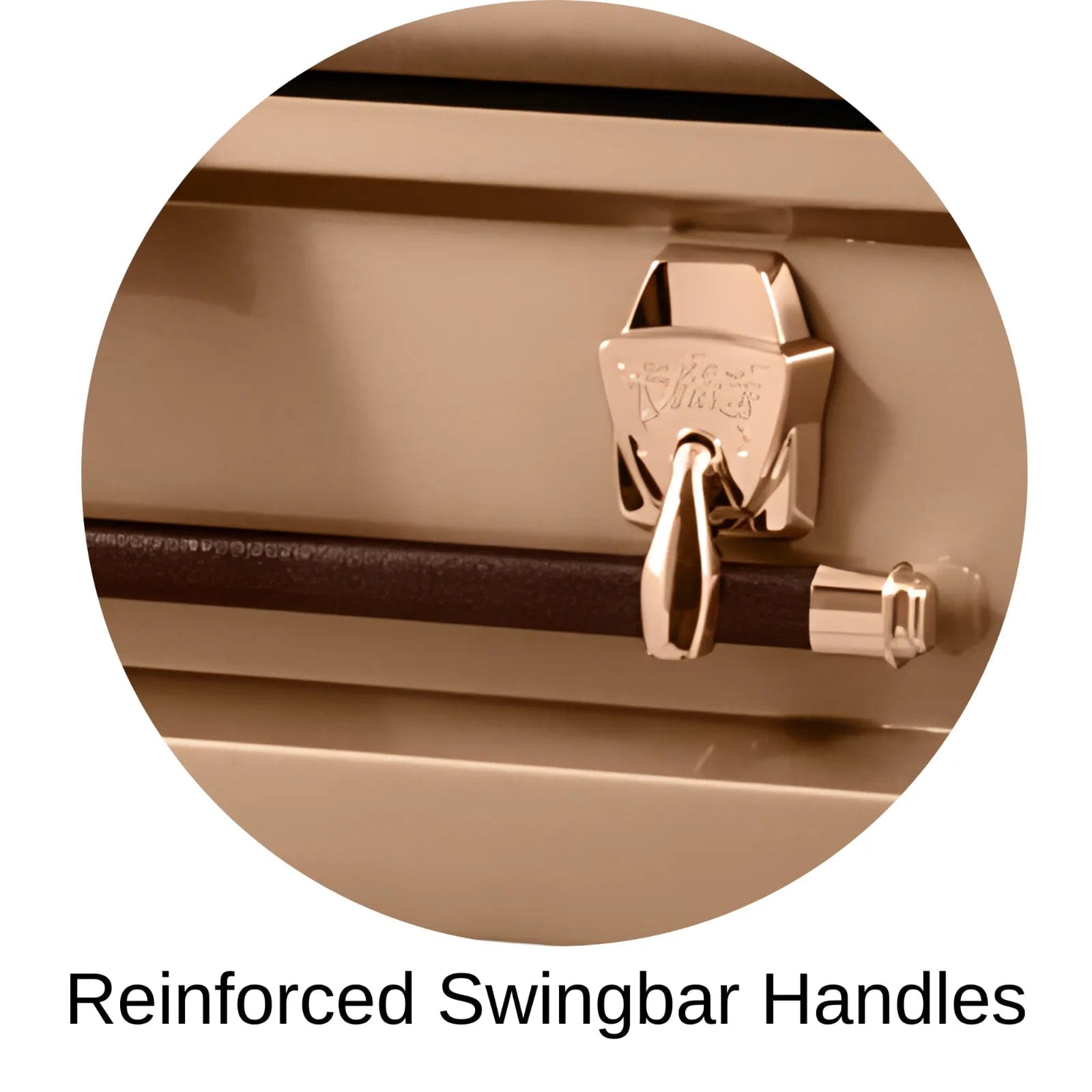 Load image into Gallery viewer, Reinforced Swingbar Handles Of Titan Cambridge Series Casket 
